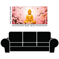 Buddha Wall Art Canvas Painting for Spiritual Décor