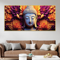 Buddha Wall Painting Decor for Modern Wall Design