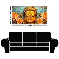 Buddha Wall Painting for Artistic Home Styling