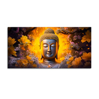 Buddha Wall Painting for Positive Vibes & Peaceful Home Interior
