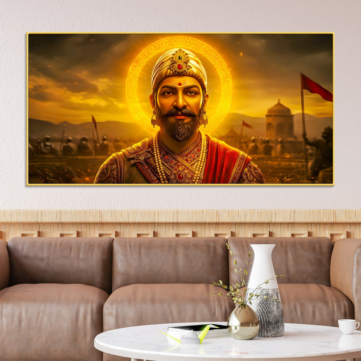 Chhatrapati Shivaji Maharaj  Wall Paining for Home & Office