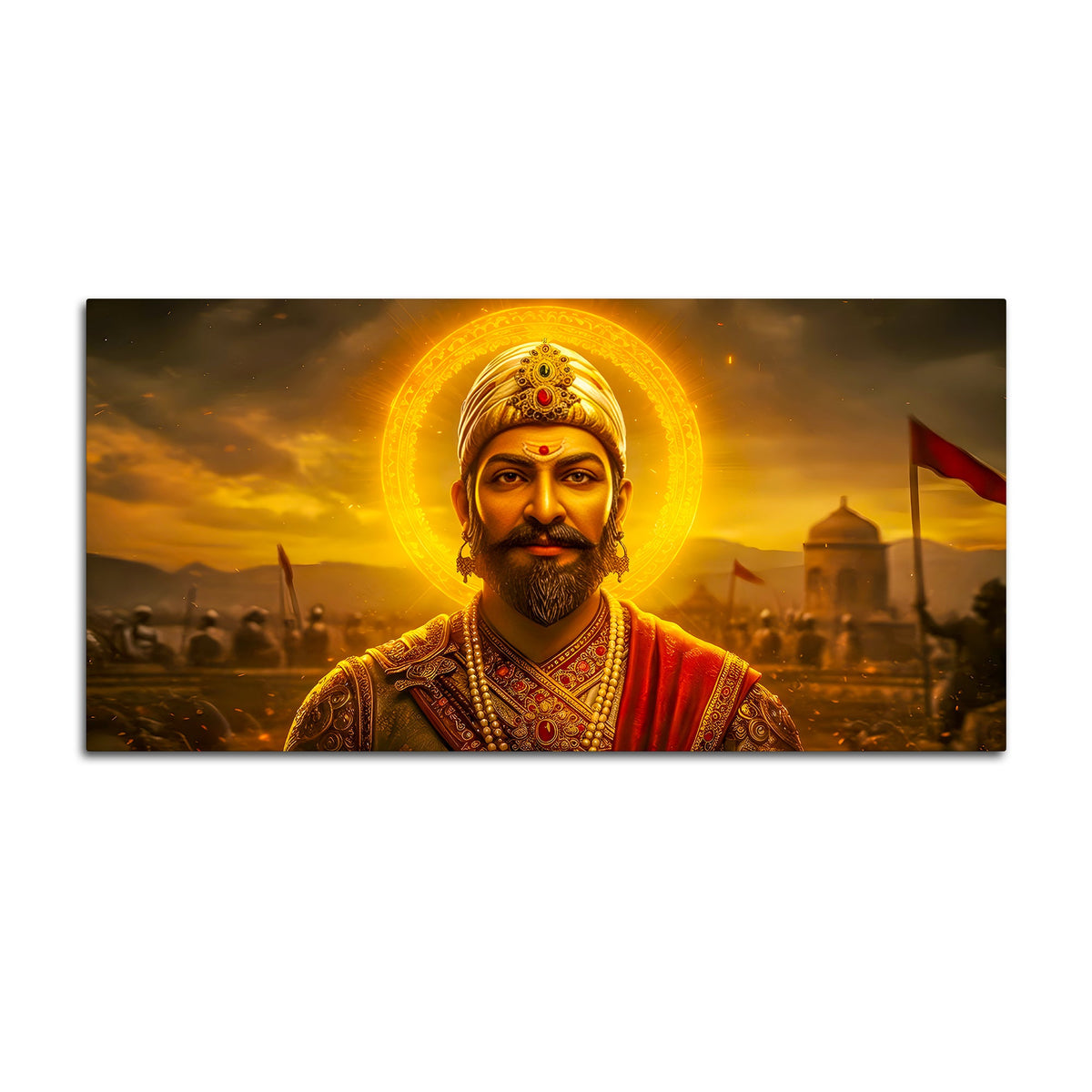 Chhatrapati Shivaji Maharaj  Wall Paining for Home & Office