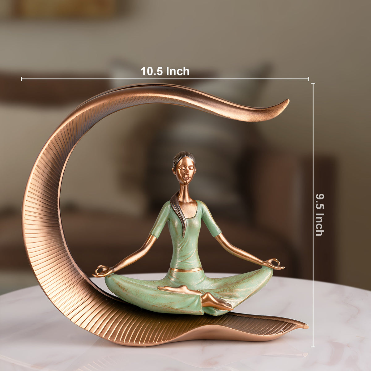 Chiang Mai Yogi Table Decoration Showpiece