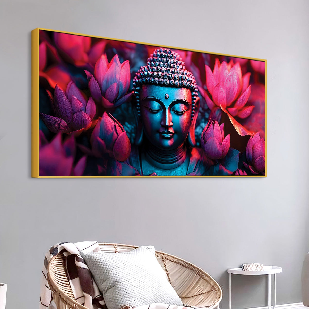 Classic Buddha Painting for Spiritual Decor