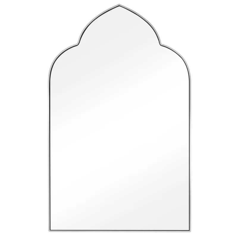 Classic Moroccan-Style Arched Bathroom Cabinet Wall Mirror