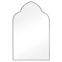 Classic Moroccan-Style Arched Bathroom Cabinet Wall Mirror