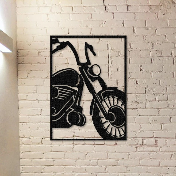 Classic Motorcycle Metal Wall Hanging for Wall Decoration