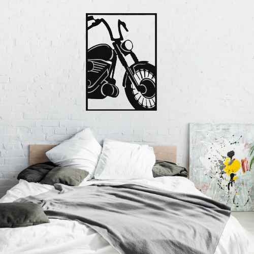 Classic Motorcycle Metal Wall Hanging for Wall Decoration