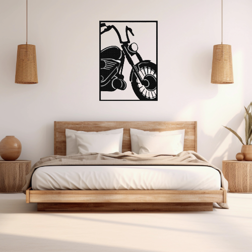 Classic Motorcycle Metal Wall Hanging for Wall Decoration
