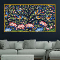 Colorful Crystal Glass Wall Art Painting for Elegant Spaces