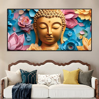 Contemporary Buddha Painting for Wall Styling