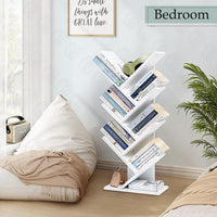 Contemporary Tree-Shaped Book Shelf Organizer