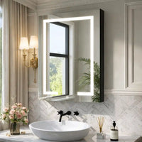 Daylight LED Mirror Cabinet with Touch Sensor and Minimalist Design