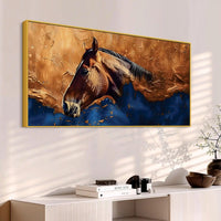 Decorative Abstract Horse Canvas Wall Painting