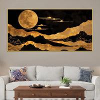 Decorative Abstract Mountain Canvas Wall Art Painting
