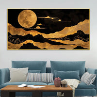 Decorative Abstract Mountain Canvas Wall Art Painting