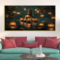 Decorative Buddha Canvas Wall Painting