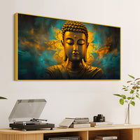Decorative Buddha Wall Painting for Elegant Spaces