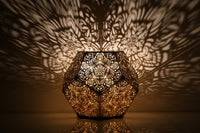 Decorative Floral Laser Cut Table Light
