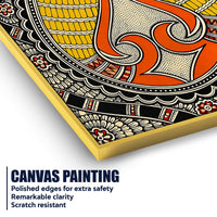 Decorative Madhubani Indian Wall Painting