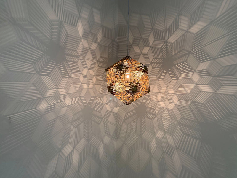 Decorative Shadow Pattern Ceiling Lamp