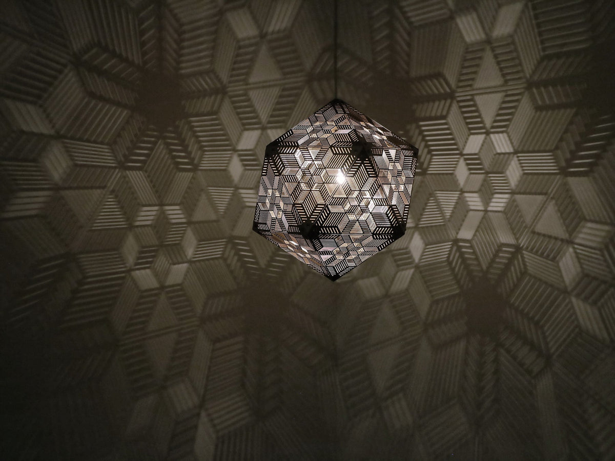 Decorative Shadow Pattern Ceiling Lamp