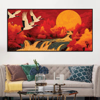 Designer Abstract Canvas Wall Art Painting for Wall Décor