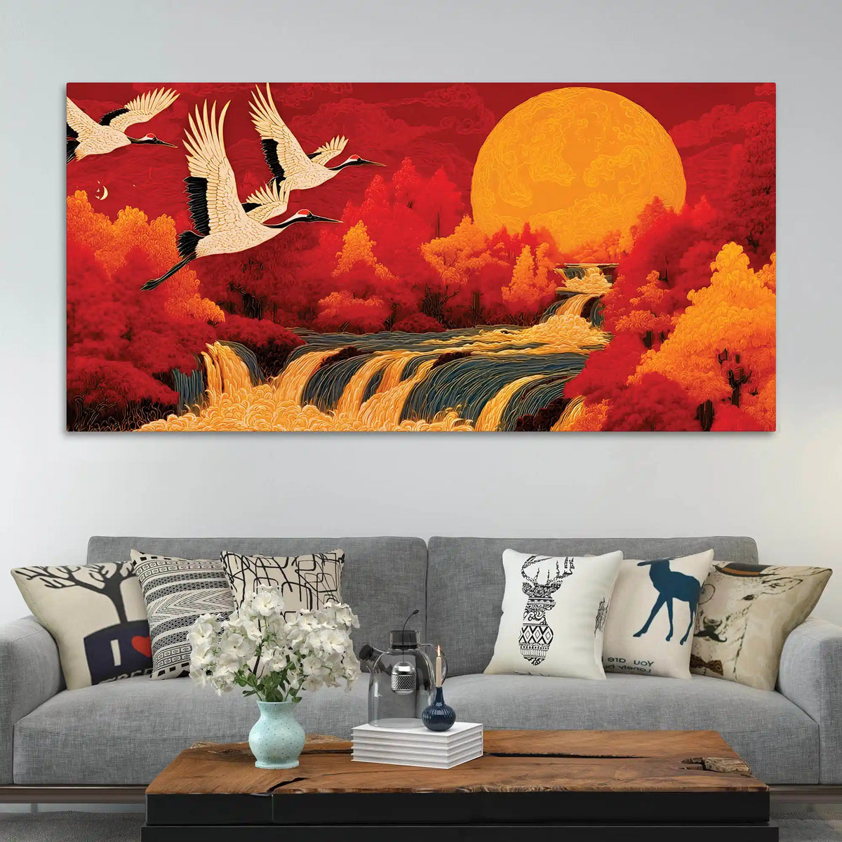 Designer Abstract Canvas Wall Art Painting for Wall Décor