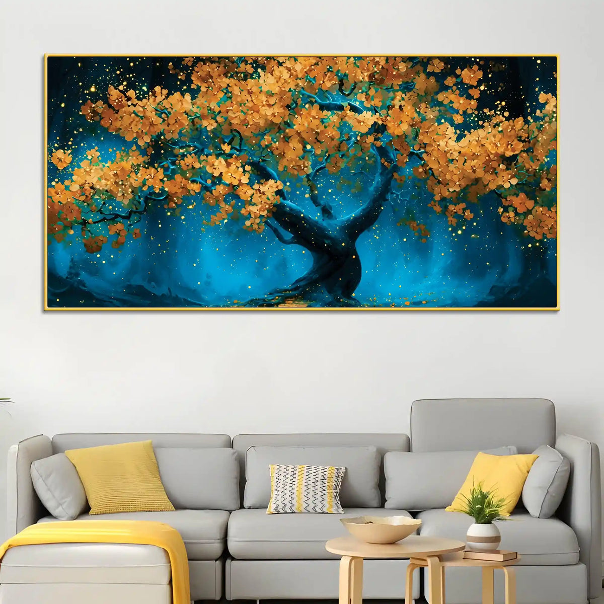 Designer Abstract Nature Canvas Painting for Home Décor