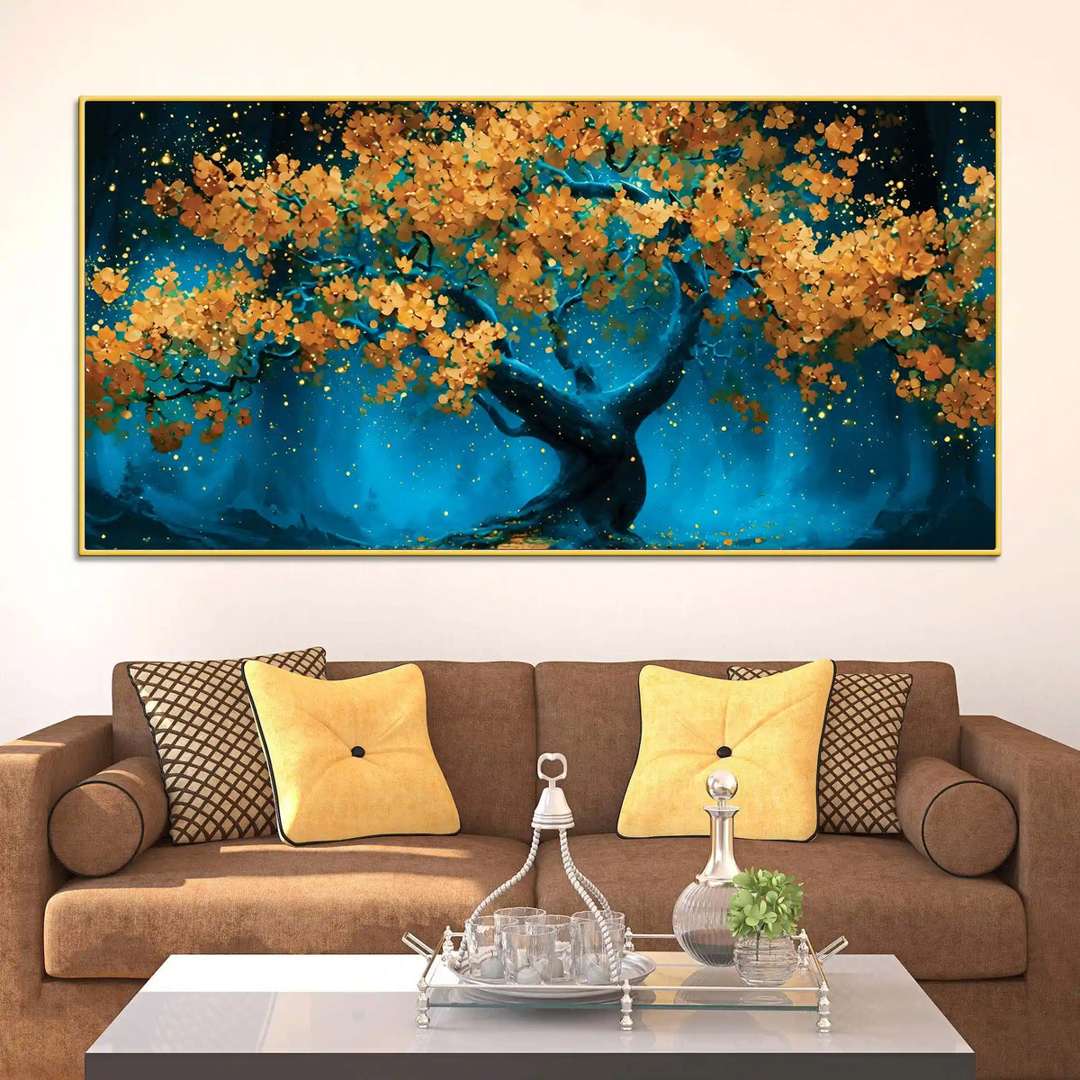 Designer Abstract Nature Canvas Painting for Home Décor