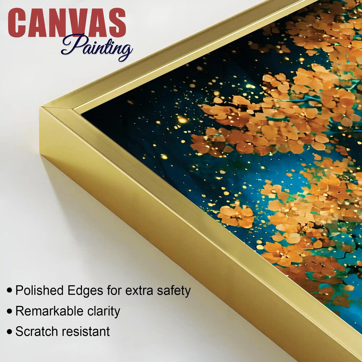 Designer Abstract Nature Canvas Painting for Home Décor