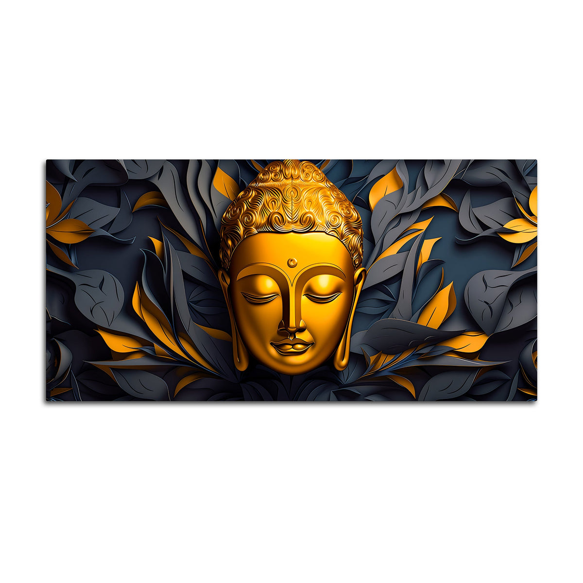 Designer Buddha Wall Painting for Luxury Décor
