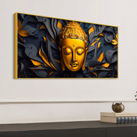 Designer Buddha Wall Painting for Luxury Décor