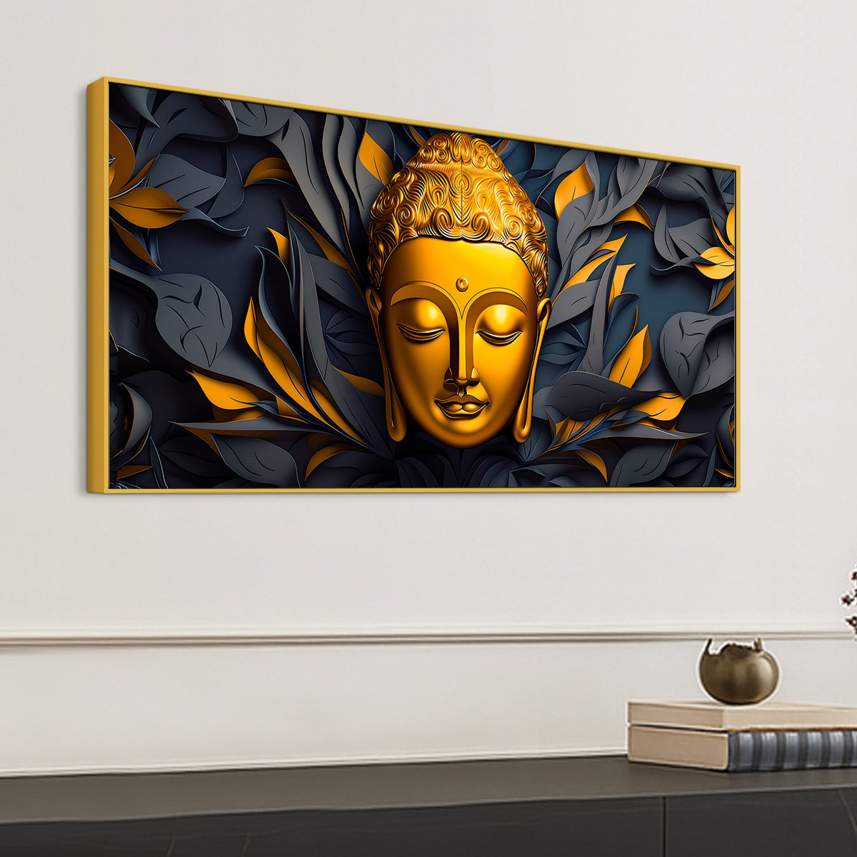 Designer Buddha Wall Painting for Luxury Décor