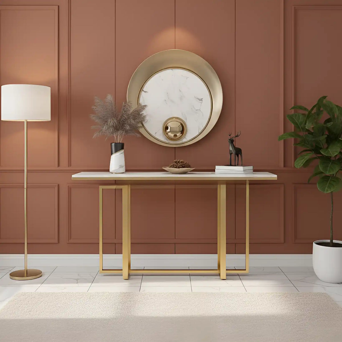 Designer Console Table for Hallway, Bedroom & Living Room