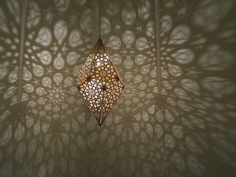 Designer Golden Hanging Lamp