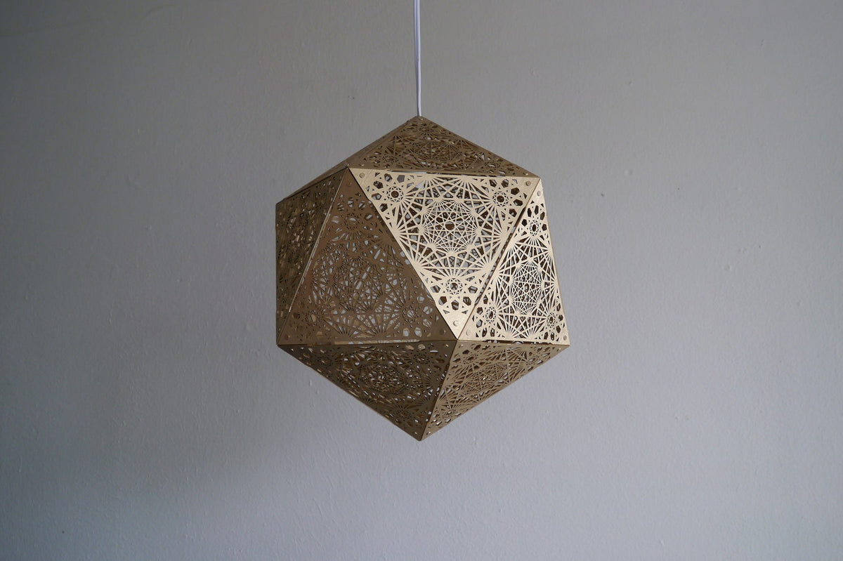 Designer Laser-Cut Pendant Light