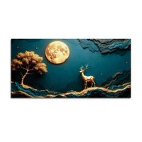 Designer Moon Night Luxury Wall Wall Decor Painting