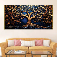 Designer Nature Tree of Life Canvas Painting for Home & Office Décor