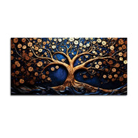 Designer Nature Tree of Life Canvas Painting for Home & Office Décor