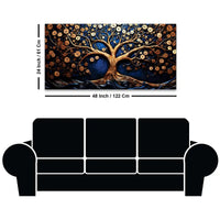 Designer Nature Tree of Life Canvas Painting for Home & Office Décor