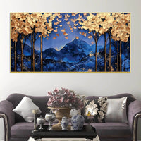 Designer Nature Wall Art Abstract Canvas Painting