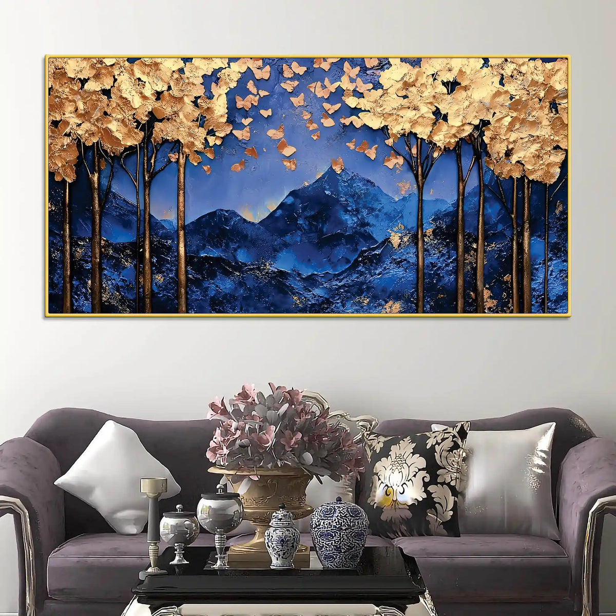 Designer Nature Wall Art Abstract Canvas Painting
