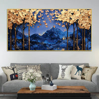 Designer Nature Wall Art Abstract Canvas Painting
