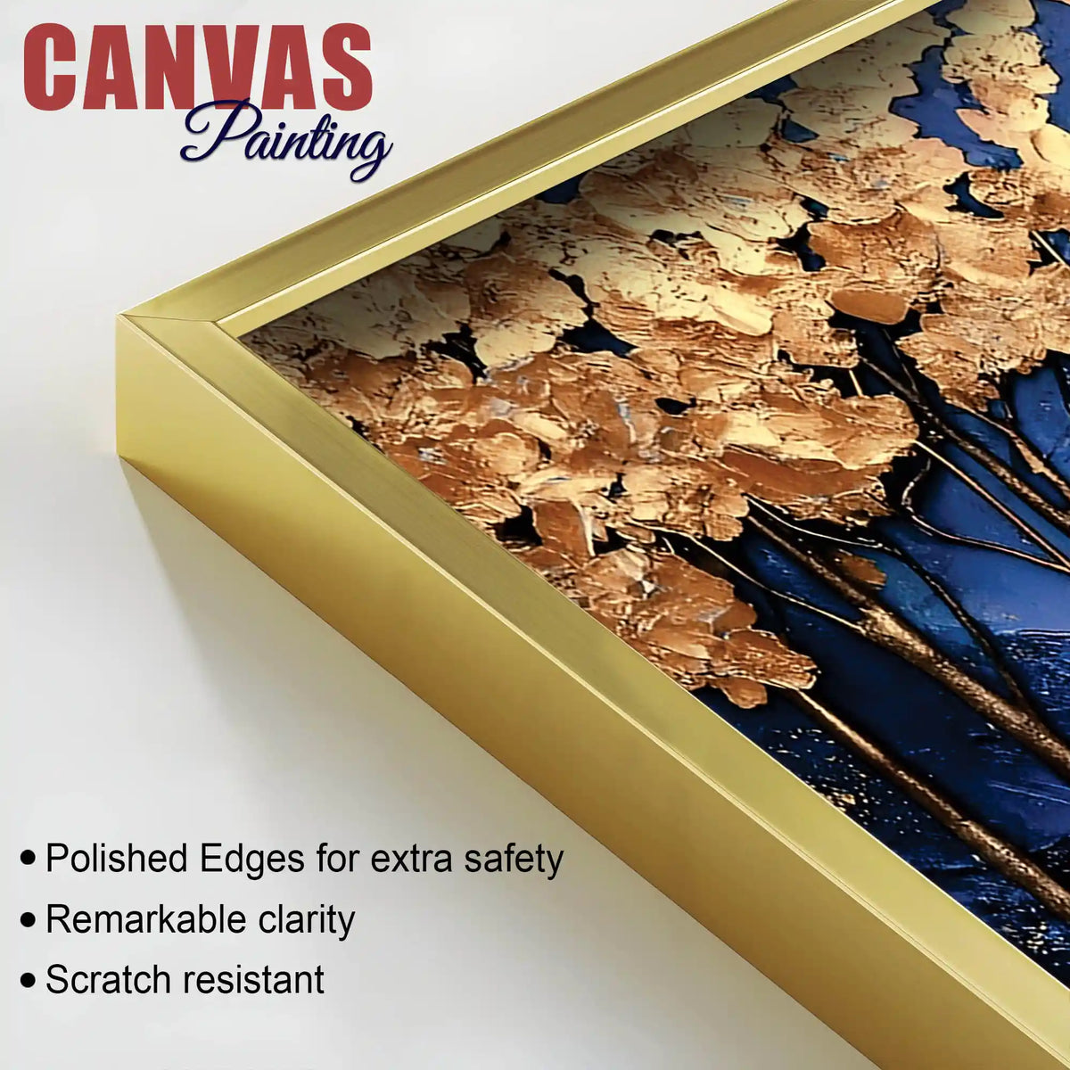Designer Nature Wall Art Abstract Canvas Painting