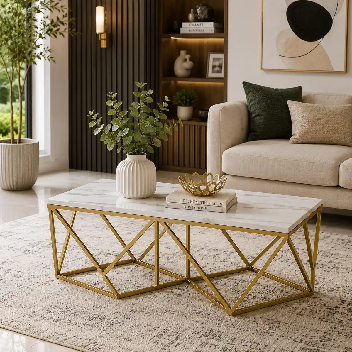 Designer Premium Rectangle Center Table