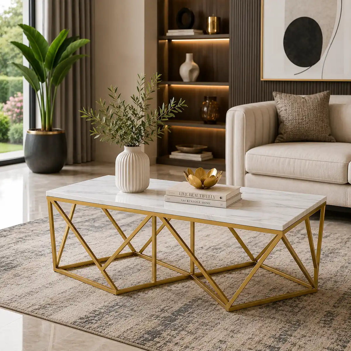 Designer Premium Rectangle Center Table