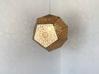 Designer Shadow Casting Pendant Lamp