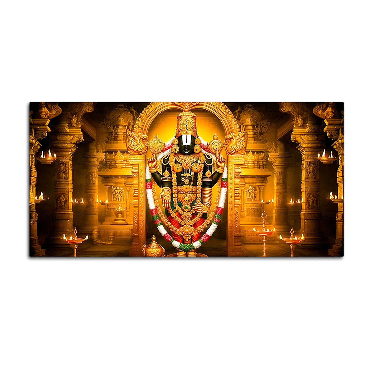 Divine Balaji Canvas Wall Painting for Living Room