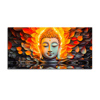 Divine Buddha Canvas Painting for Positive Energy